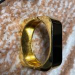 Wide Gold bangle